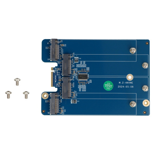 4 плати розширення M.2 NVMe PCIe Gen 3 x1 – для Odroid H4