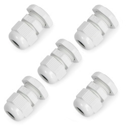 Przepust kablowy hermetyczny IP68 - gwint PG9 - szary