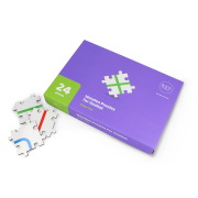 Drewniane puzzle do robota Ozobot - Color Set