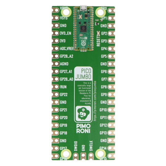 Pico Jumbo - модуль з припаяним Raspberry Pi Pico 2 - PiMoroni PIM747