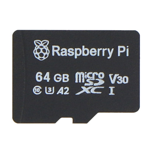 Карта пам'яті Raspberry Pi microSD 64 ГБ класу A2