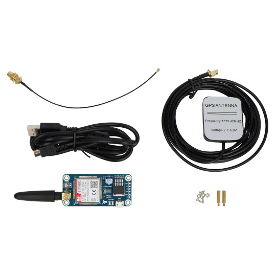LTE GPS HAT - NB-IoT/LTE/GPRS/GPS SIM7000E - накладка для Raspberry Pi 3B+/3B/2B/Zero - Waveshare 14865