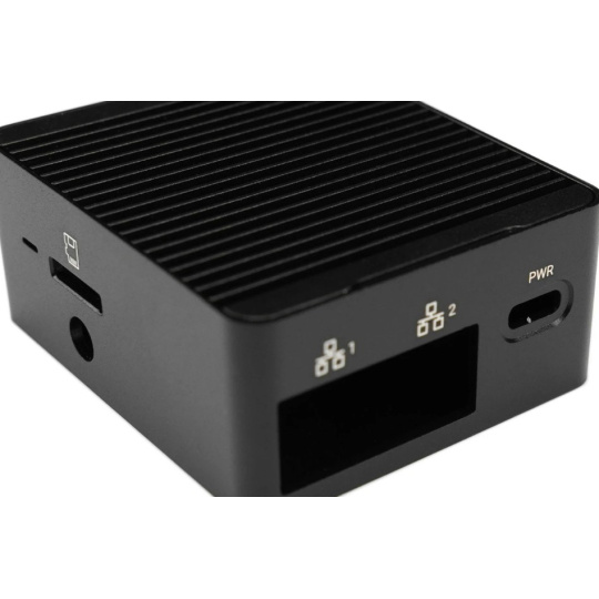 Корпус з радіатором для Raspberry Pi CM4 IoT Router Carrier Board Mini - алюмінієвий - DFRobot FIT0788-V2