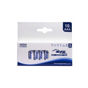 Bateria AAA (LR03) alkaliczna Zn-MnO2 - 1,5V/1300mAh - Akyga AKY1970 - kartonik - 10szt.