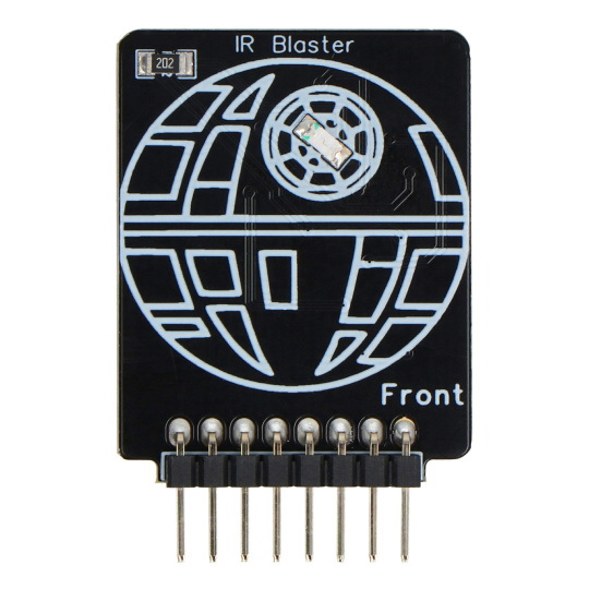 ІЧ-бластер - ІЧ-підсилювач з 7 світлодіодами для Flipper Zero - Rabbit Labs