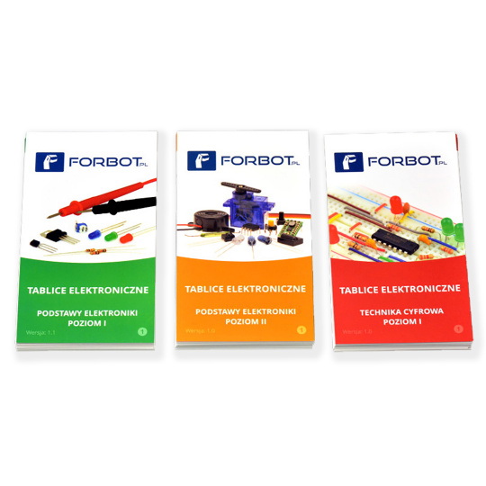 FORBOT - набір плат - Електроніка I + Електроніка II + Цифрові технології