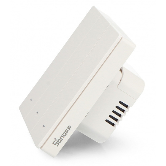 Sonoff M5-3C-80W - Розумний настінний вимикач Wi-Fi/Matter - 3-канальний - білий