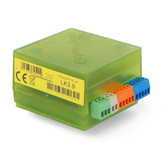 Tinycontrol-111 — LAN-контроллер LK3.9 HW — цифровой ввод/вывод / 1-wire / I2C