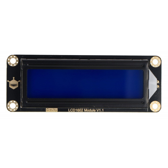 DFRobot Gravity - 2x16 I2C РК-дисплей - синій
