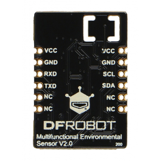 Fermion - багатофункціональний датчик навколишнього середовища - DFRobot SEN0500