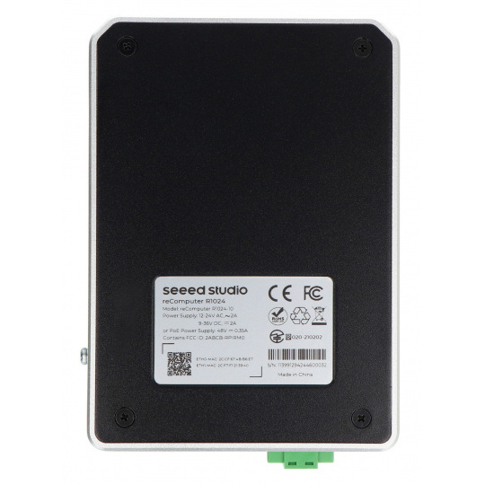 reComputer R1024-10 - Raspberry Pi CM4 - 4 ГБ ОЗП + 16 ГБ eMMC - Seeedstudio 113991294