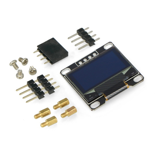 OLED-дисплей - 0,96 дюйма, 128x64 пікселів - розширення WisBlock IO - бездротовий модуль Rak RAK1921