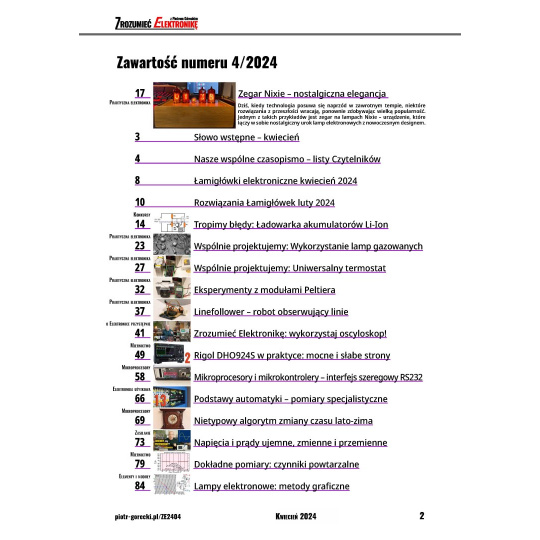 Розуміння електроніки (4/2024) – щомісячне, цифрове видання