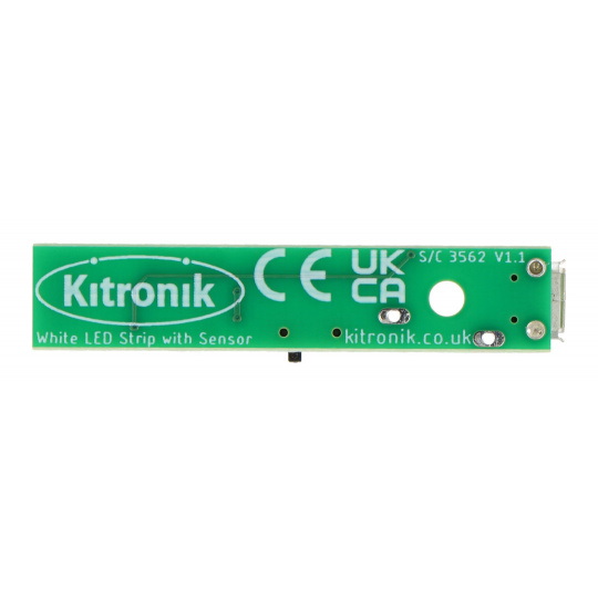 Світлодіодна стрічка 5 x USB 5V діодів з датчиком світла - Kitronik 3562