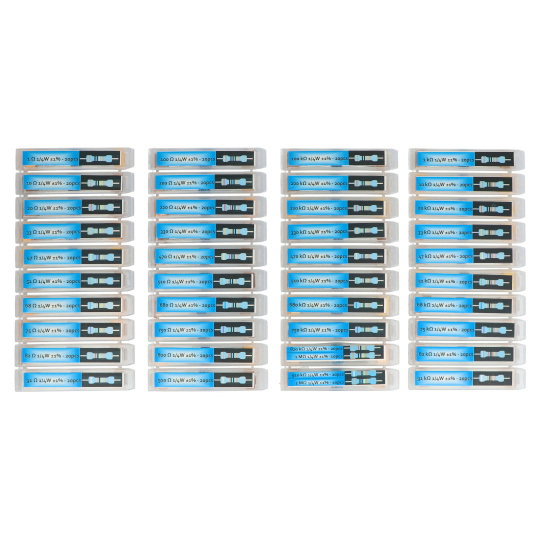 Набір резисторів CF THT 1/4 Вт 1% - 820 шт.