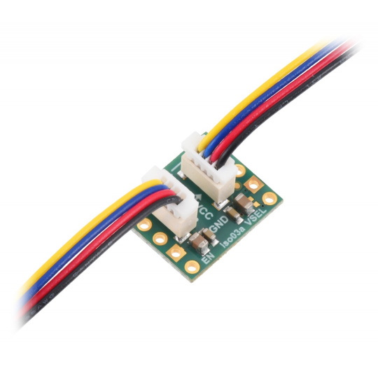 ISO1640 - двонаправлений ізолятор I2C з ізольованим джерелом живлення - JST SH 4-контактний - 5 В/3,3 В, 200 мА - Pololu 5393