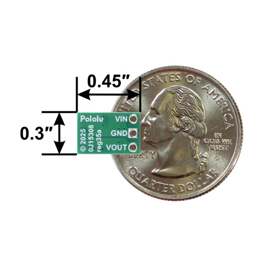 D45V5F9 - понижуючий перетворювач - 9V 0.5A - Pololu 5436