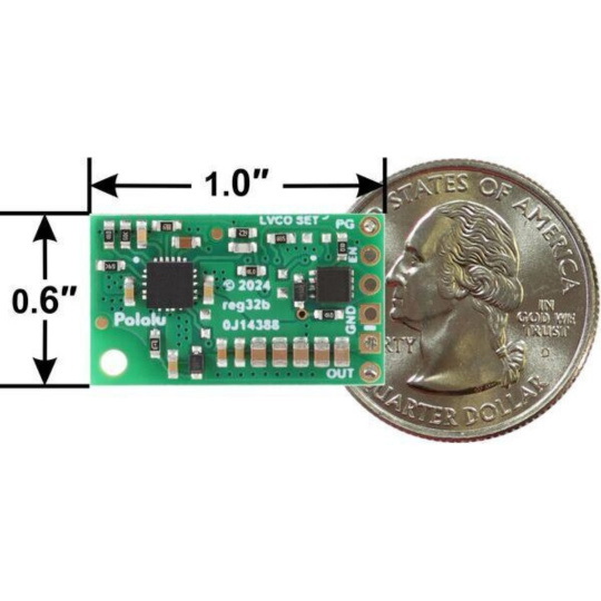 D30V30MAS - понижувальний перетворювач - 4.2V-15V 3A - Pololu 4875