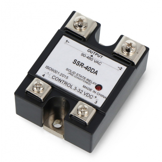 Твердотільне реле SSR-40A 480VAC / 40A - 32VDC