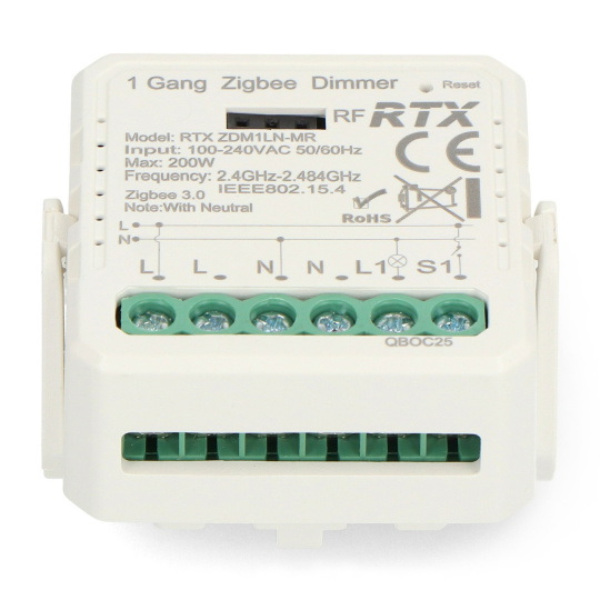 RTX ZDM1LN-MR ZigBee Контролер освітлення Tuya ZIG-DM