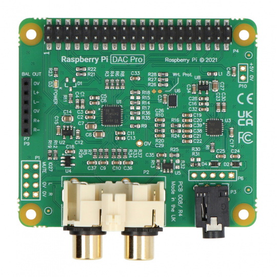 Raspberry Pi DAC Pro — звукова карта IQaudIO для Raspberry Pi