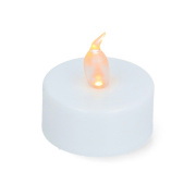 Zestaw świeczek tealight LED - KC008 - 37,2x36,6mm - ciepły żółty - 12szt. - Bambu Lab