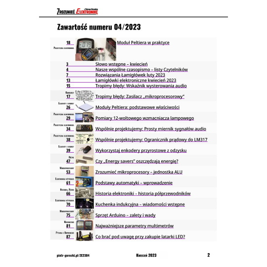 Розуміння електроніки (4/2023) – щомісячне, цифрове видання