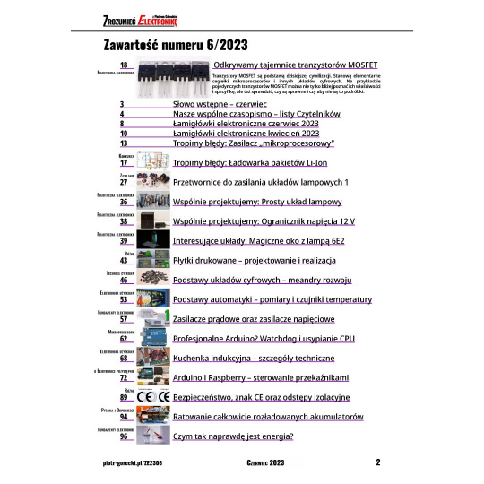 Розуміння електроніки (6/2023) – щомісячне, цифрове видання