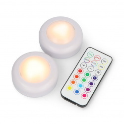 Zestaw lampek LED RGBW z...