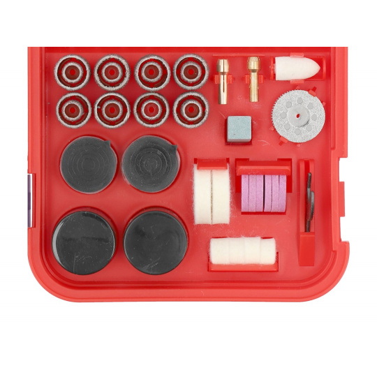 Комплект аксесуарів для міні-шліфувальних машин Yato YT-34670 - 157 шт.