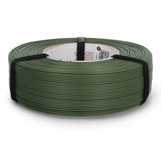 Змінний філамент Rosa3D PLA-CF Matt Home Decor 1.75 мм 1 кг - Оливково-зелений