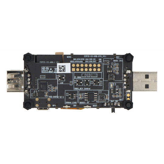 ESP32-S3-USB-OTG - USB Host/Device - WiFi/Bluetooth/microSD - плата розробки з мікросхемою ESP32-S3-MINI-1-N8