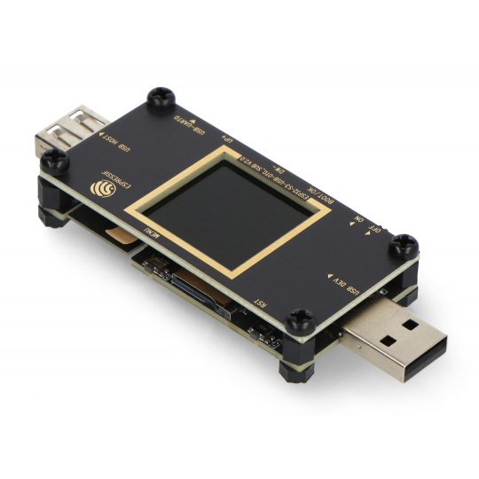ESP32-S3-USB-OTG - USB Host/Device - WiFi/Bluetooth/microSD - плата розробки з мікросхемою ESP32-S3-MINI-1-N8
