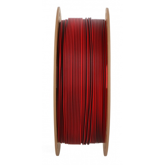 Филамент Polymaker Panchroma PLA Dual Shadow Red 1,75 мм 1 кг - черно-красный