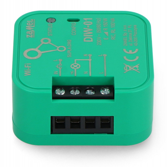 Zamel Supla DIW-01 - WiFi димер освітлення - додаток для Android/iOS
