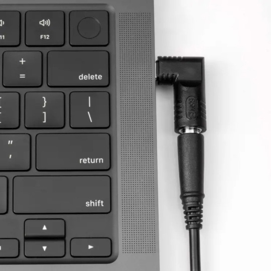 Адаптер постоянного тока 6,5/4,4 мм + контакт USB Type C — гнездо для блока питания — Akyga AK-ND-D04