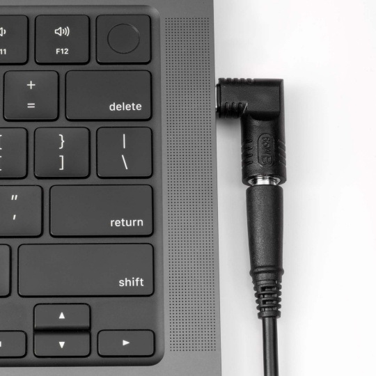 Адаптер DC 5.5/2.5 мм + pin на USB Type-C - гніздо для адаптера змінного струму - Akyga AK-ND-D06