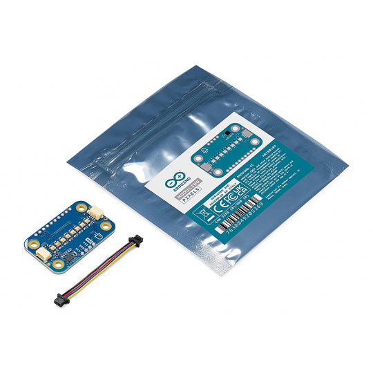 Arduino Modulino Pixels - Модуль 8 RGB-світлодіодів - Qwiic - ABX00109