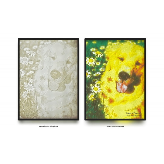 Світлодіодна літографічна пластина для літофанів CMYK - FAZ007 - 156x120 мм - Bambu Lab