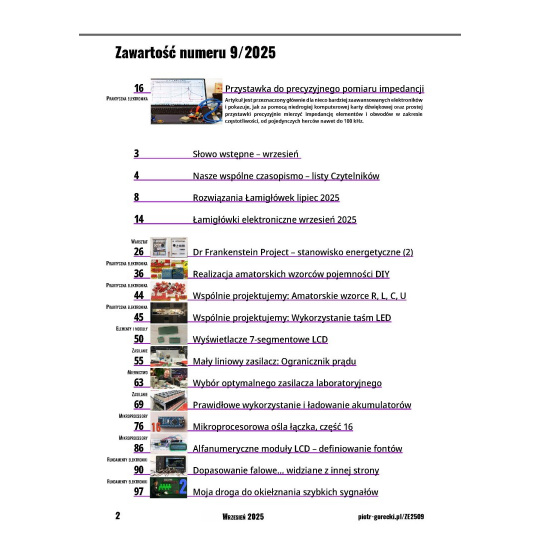 Розуміння електроніки (9/2025) - щомісячне, цифрове видання