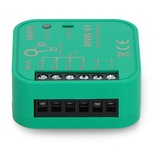 Zamel Supla RNW-01 - 4-вхідний інтерфейс 230 В змінного струму - WiFi - додаток для Android/iOS