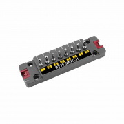 ByteSwitch - 8 przełączników + 9 diod WS2812C RGB - STM32G031 - moduł rozszerzeń Unit - M5Stack U191