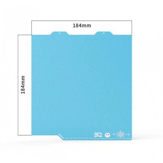 Накладка BIQU Panda Buildplate CryoGrip Pro Frostbite - двостороння магнітна накладка - для міні-принтерів BambuLab A1 - 184x184 м