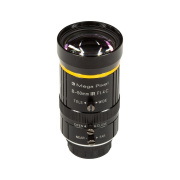 Obiektyw zmiennoogniskowy 8-50mm C-Mount F1.4 do kamery HQ Raspberry Pi + adapter C-CS - ArduCam LN057