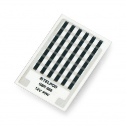 Rezystor grzejny przyklejany 38,1x25,4mm - 3,6Ω 40W