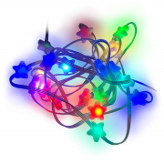 NeoPixel Star Shape Pixel Strand - pasek LED RGB 20x 5050 w kształcie gwiazdek - cyfrowy, adresowany - 5V - Adafruit 5982