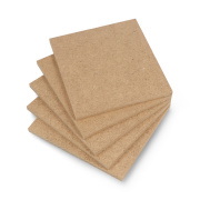 Płyta HDF surowa - 6mm - 110x120mm - 5szt.