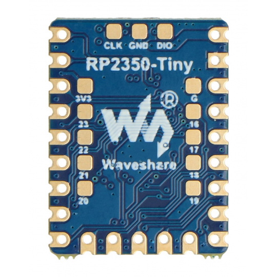 RP2350-Tiny-Kit - Мініатюрна плата розробки RP2350A з USB-адаптером та кабелем FPC - Waveshare 29394