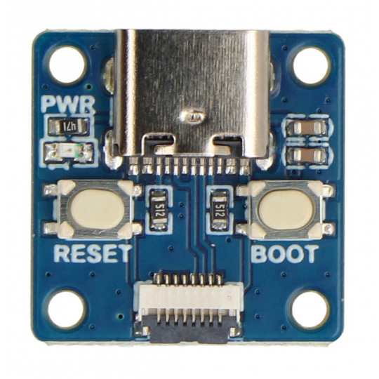 RP2350-Tiny-Kit - Мініатюрна плата розробки RP2350A з USB-адаптером та кабелем FPC - Waveshare 29394