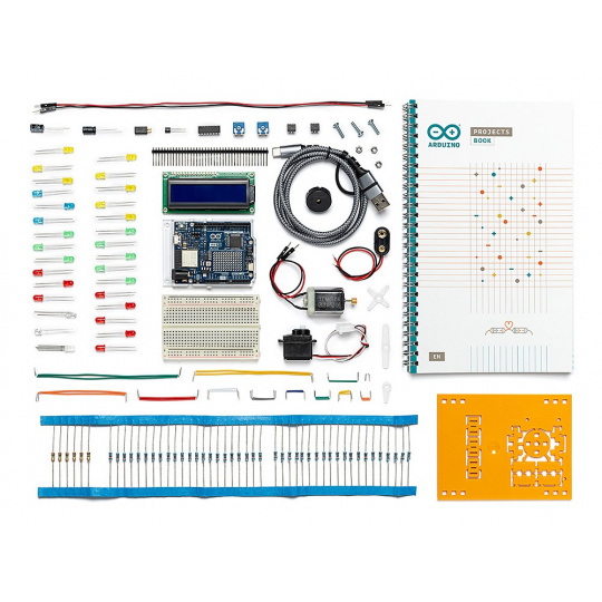 Стартовий комплект Arduino R4 K000007_R4 - офіційний стартовий комплект з платою Arduino Uno R4 WiFi